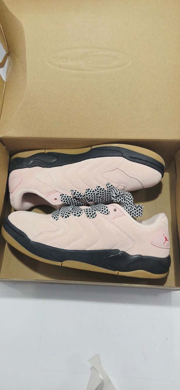 Jordan Session Atmosphere/Varsity Pink /Red-Black IB3731-600 Sneakers Size 8